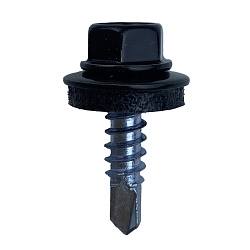 Саморез по металлу Daxmer 4,8х19 RAL 9005 (250 шт) сверло №2